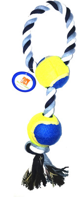

Mera Puppy Cotton Fetch Toy, Tug Toy For Dog