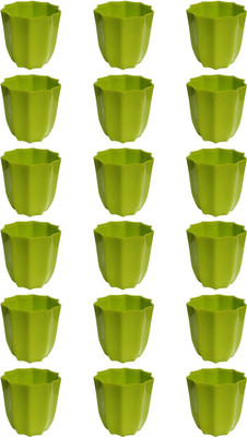 

GJTL Plant Container Set(Pack of 18, Plastic)