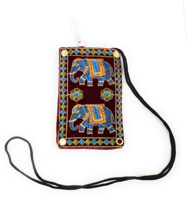 

SUVASANA 4026_DH_zaripouch_pink Mobile Pouch(Multicolor)