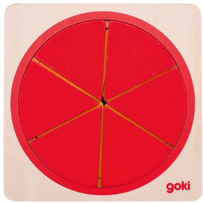 

Goki Puzzle Circle - 6 Layers(21 Pieces)