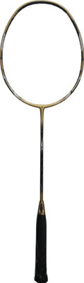

ASHAWAY Super Light 99 SQ Gold, Black Unstrung Badminton Racquet(G2 - 3.75 Inches, 78 g), Black;gold