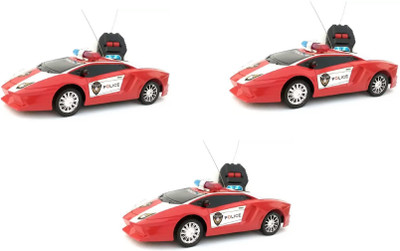

Kanchan Toys Control Car For Kids Pack Of 3(Red)