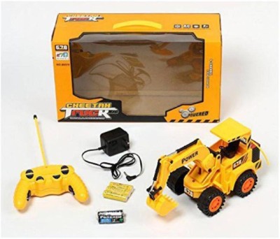 

lifestylesection Remote Control Cheetah Construction Truck (yellow)(Yellow)