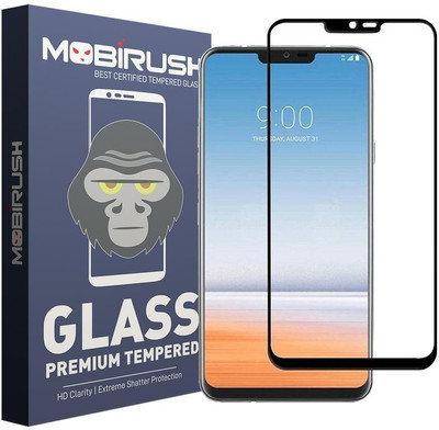 MOBIRUSH Edge To Edge Tempered Glass for LG G7 Plus ThinQ(Pack of 1)