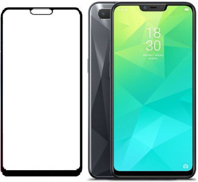 Express Buy Edge To Edge Tempered Glass for OPPO A5, Oppo A3s, Realme 2, Realme C1, Realme C1(Pack of 1)