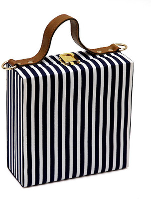 

Sharon Fashion Jewellery Girls Evening/Party, Formal, Casual Blue, White Silk Sling Bag