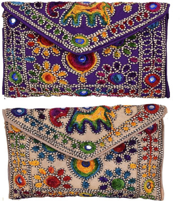 

SUVASANA Women Casual Multicolor Cotton Sling Bag