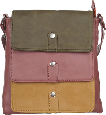 

High-Spirit Girls Casual Multicolor Leatherette Sling Bag