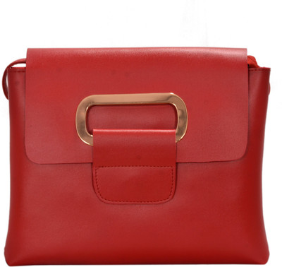 

Shagun Creations Women Evening/Party, Casual, Formal Red PU Sling Bag