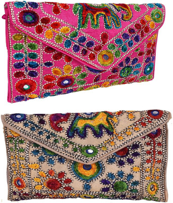 

SUVASANA Women Casual Multicolor Cotton Sling Bag