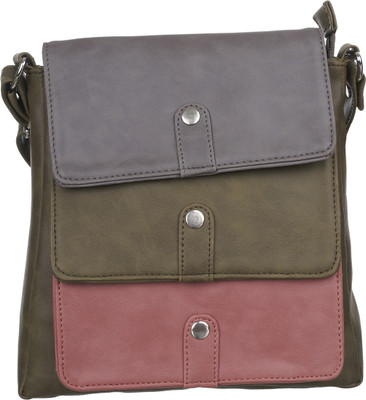 

HI SPRIT Girls Casual Multicolor Leatherette Sling Bag