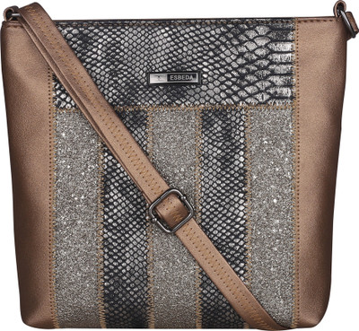 

ESBEDA Women Casual Brown PU Sling Bag