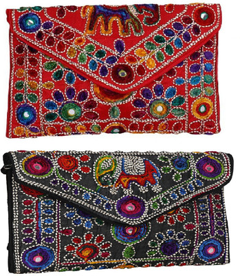 

SUVASANA Women Casual Multicolor Cotton Sling Bag
