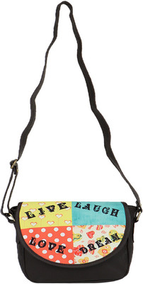 

Meego Women Casual Multicolor PU Sling Bag