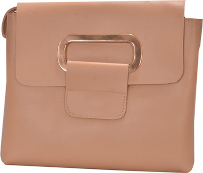 

Shagun Creations Women Evening/Party, Casual, Formal Beige PU Sling Bag