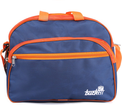 

Bucksa T2TB Small Travel Bag - Medium(Blue, Orange)