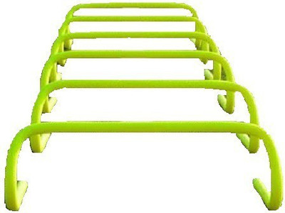 

THE UNIVERSE SPORTS TUS090420182 PVC Speed Hurdles(For Adults, Children Pack of Pack of 6)