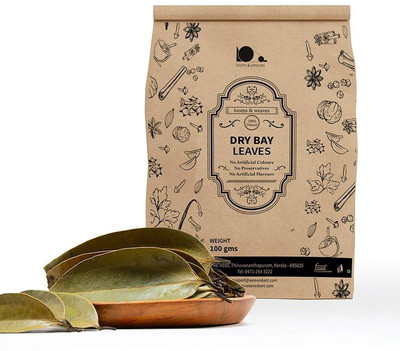 

looms & weaves Dry Bay leaves - Home Made - 100 gm(100 g)
