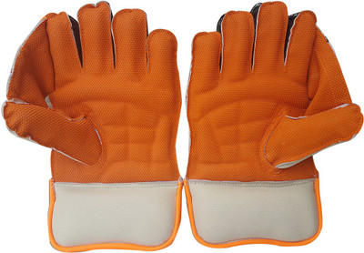 

JetFire College Wicket Keeping Gloves (, Multicolor, Orange