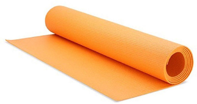 

Vini Yoga Mat Yogamat for Gym Workout and Flooring Exercise Orange 6 mm Yoga Mat