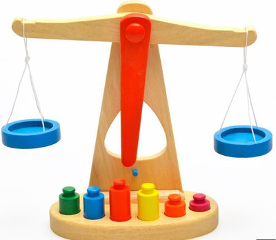 

Blossoms Wooden toddler First Balance(Multicolor)