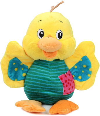 

My Baby Excels Duck Standing Plush (Yellow and Green) - 25 cm(Yellow, Green), Green;yellow