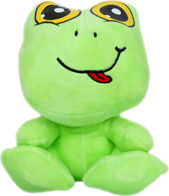 Playzone Frog Soft Toy - 9 inch(Green)