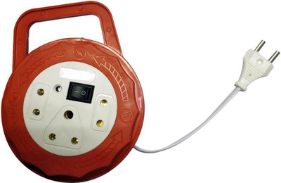 

Daiwik Extensionbox_3 Socket 1 Switch 3 Socket Surge Protector(Red)