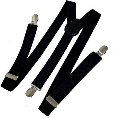 

CSU Y- Back Suspenders for Men, Boys, Girls, Women(Black)