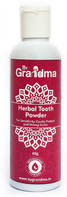 

ByGrandma Herbal Tooth Powder for Sensitivity, Cavity Protect and Strong Gums(60 g)