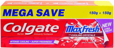 Colgate MaxFresh Gel, Spicy Fresh 300g Saver Toothpaste(300 g)