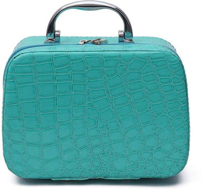 

Holiday cosmatics bag and storage vanity bag Vanity Box blue cosmetics ,storage,jewelry,utility,makeup kit Vanity Box(Blue)