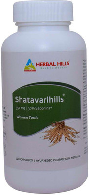 

Herbal Hills Shatavarihills Shatavari Women Tonic 120 Capsules(240 mg)