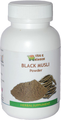 

Veg E Wagon Black Musli Powder (Ayurvedic - Food Grade) 50 Gms(50 g)