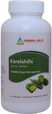 

Herbal Hills Karelahills Karela Extract 120 Capsules(450 mg)