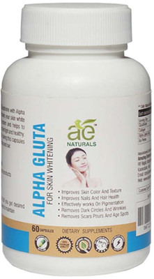 

Ae Naturals Alpha Gluta White Skin Whitening Capsules 60 Capsules(60 No)