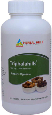 

Herbal Hills Triphalahills Triphala 120 Tablets(500 mg)