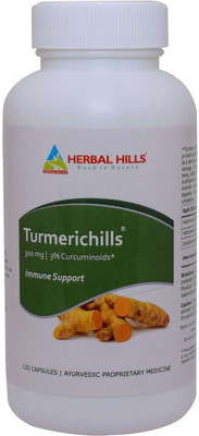 

Herbal Hills Turmerichills Turmeric 120 Capsules(300 mg)