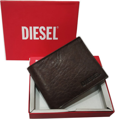 

Diesel Men Brown Genuine Leather Wallet(5 Card Slots)