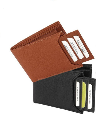 

Wildedge Men Multicolor Artificial Leather Wallet(5 Card Slots), Tan
