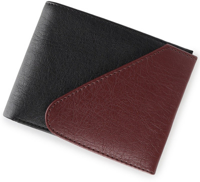 

WILDEDGE Men Black Artificial Leather Wallet(5 Card Slots)