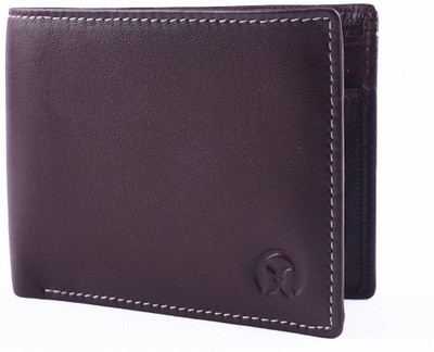 

OX Men Maroon Genuine Leather Wallet(7 Card Slots)