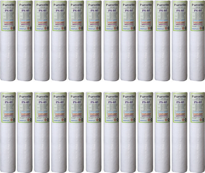 

kemflo 10" 5 Micron Filter Cartridge Pack OF 24 For Industrial Or Domestic Filter Solid Filter Cartridge(5, Pack of 24)