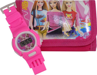

Confidence Digital Watch, Wallet Combo(Pink)