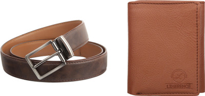 

LIMERENCE Wallet, Belt Combo(Brown)