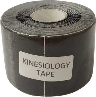 

kinesio Physio tape black (5cm/5m) Adhesive Band Aid(Set of 1)