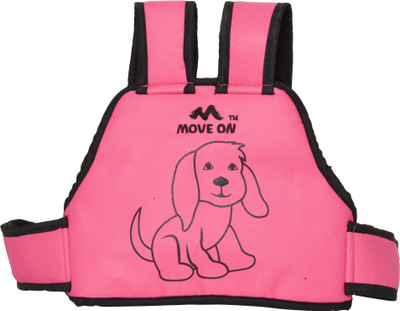 

MoveOn Two wheeler child safety belt - Cool Puppy Baby Carrier(Pink-1, Front carry facing out)