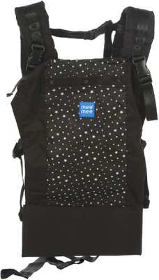 

MeeMee Cuddle up Baby Carrier with Padded Waist belt (Black) Baby Carrier(Black, Front carry facing out)