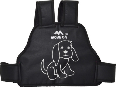 

MoveOn Two wheeler child safety belt - Cool Puppy Baby Carrier(Black, Front carry facing out)