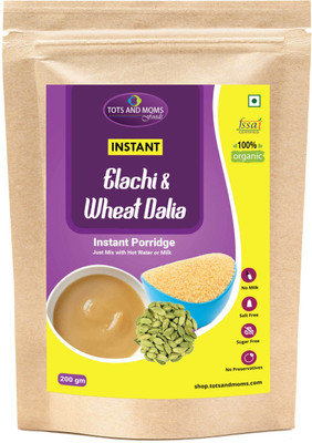 

TOTS AND MOMS Instant Elachi & Wheat Dalia Cereal(200 g, 6)